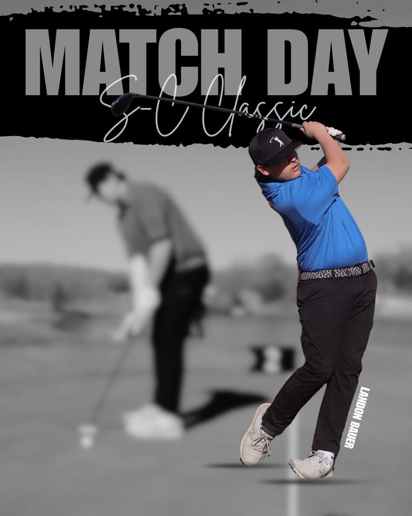 Today the Bluebird Golf Team will compete in the Smith Cotton Classic Golf Tournament in Sedalia. Good Luck Golfers!