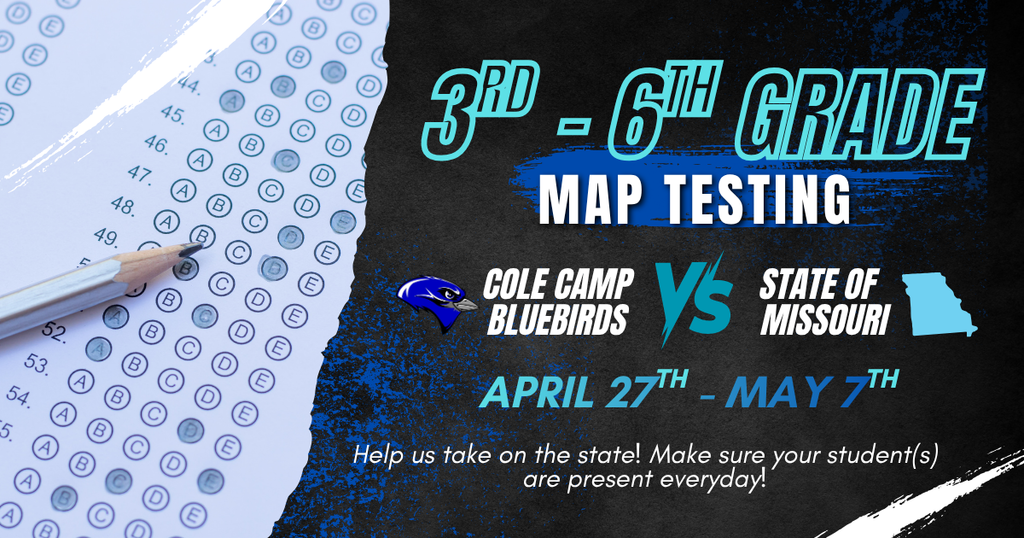 3rd - 6th grade MAP testing