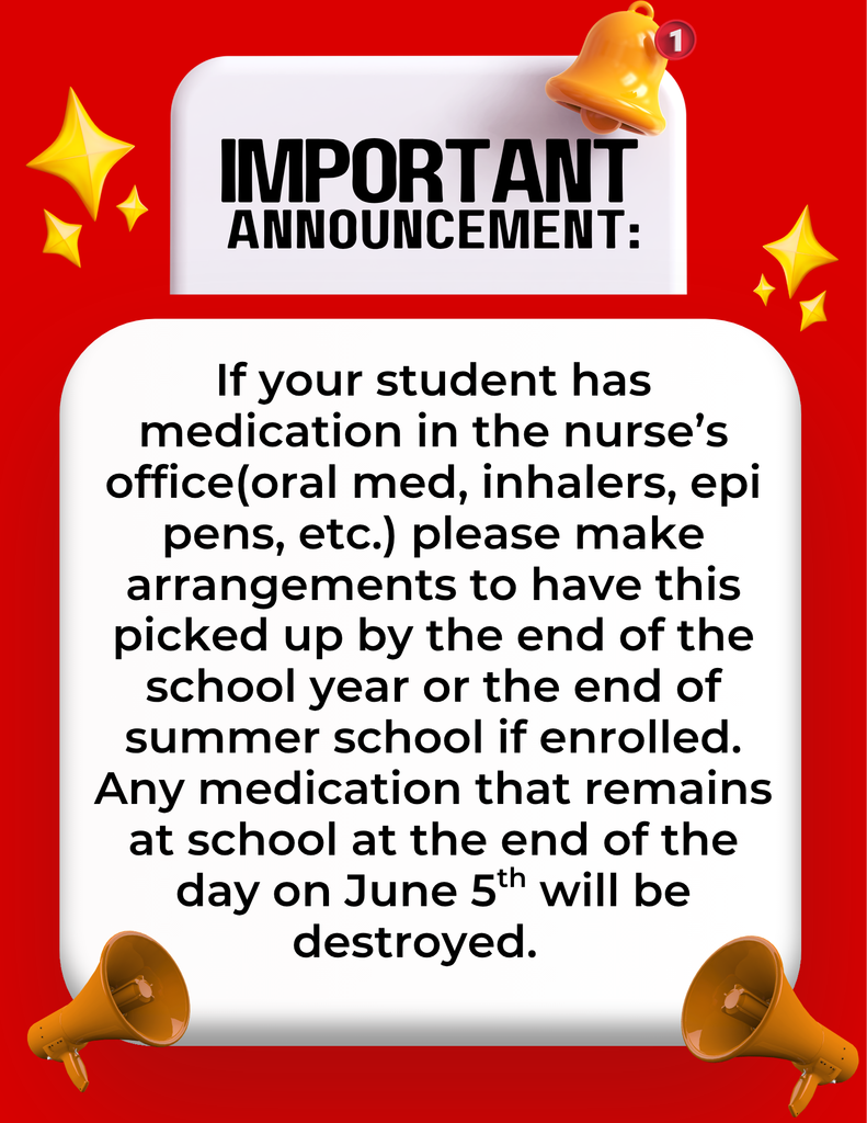 Medication Announcement