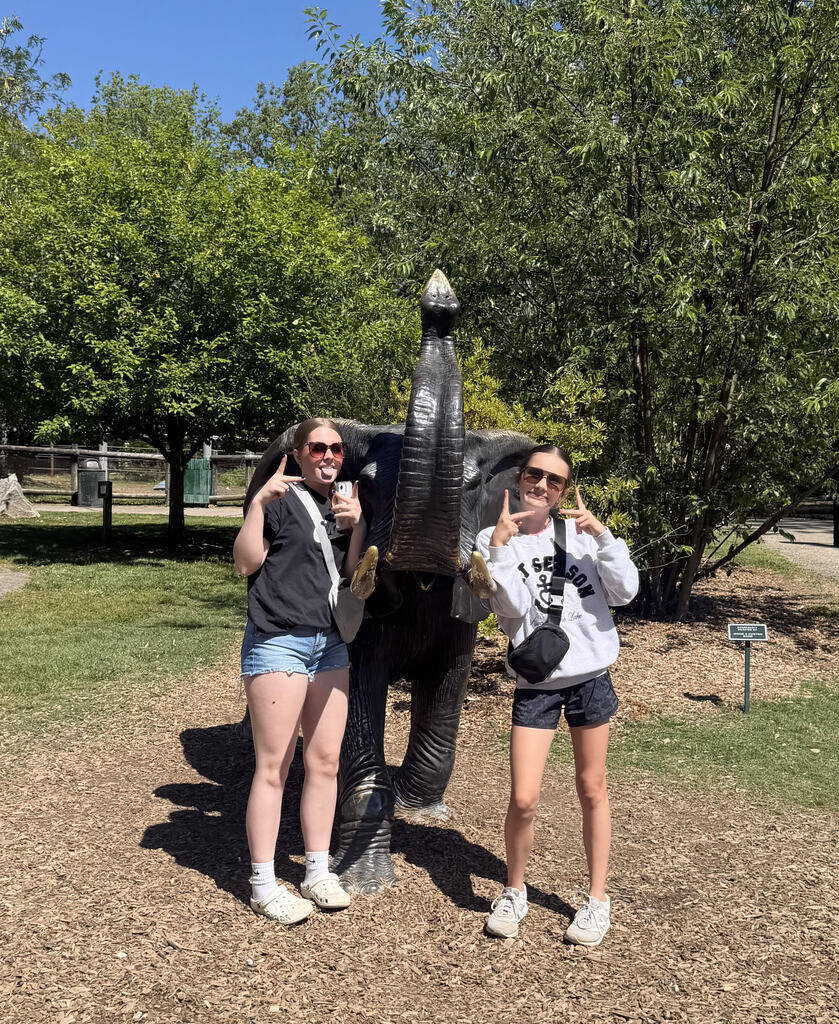 Kaylyn and Miranda