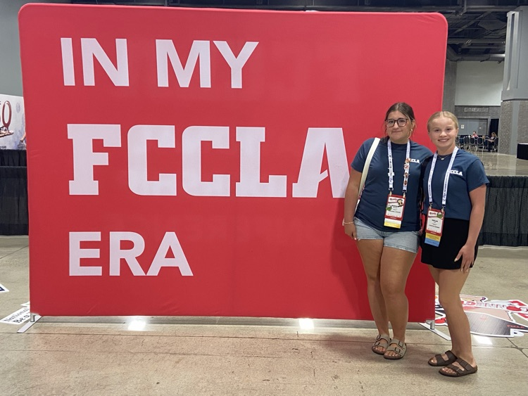 Madison Paxson and Kaylan Poe and FCCLA Expo