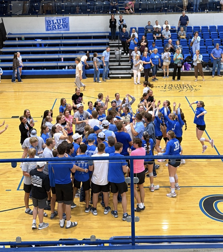 We want to give a shout out to our Blue Crew! Last night our student body showed up and cheered on our Lady Bluebirds to victory. They were loud, proud and full of energy! Their school spirit was contagious! Always a great day to be a Bluebird!