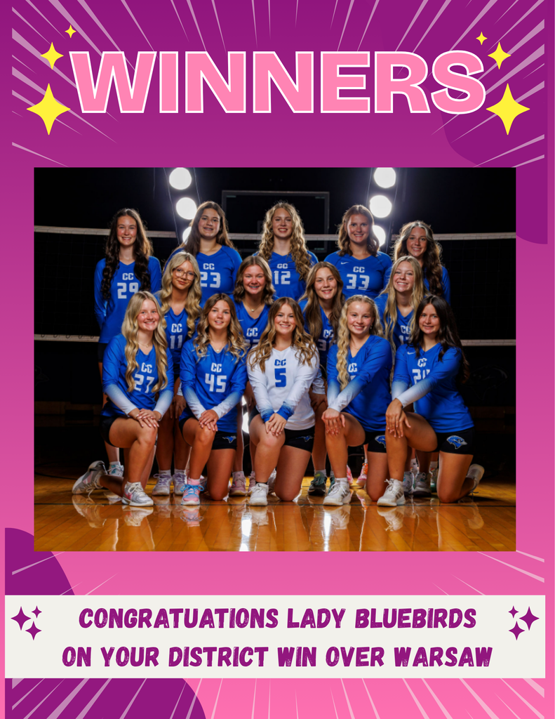 Volleyball District Win over Warsaw