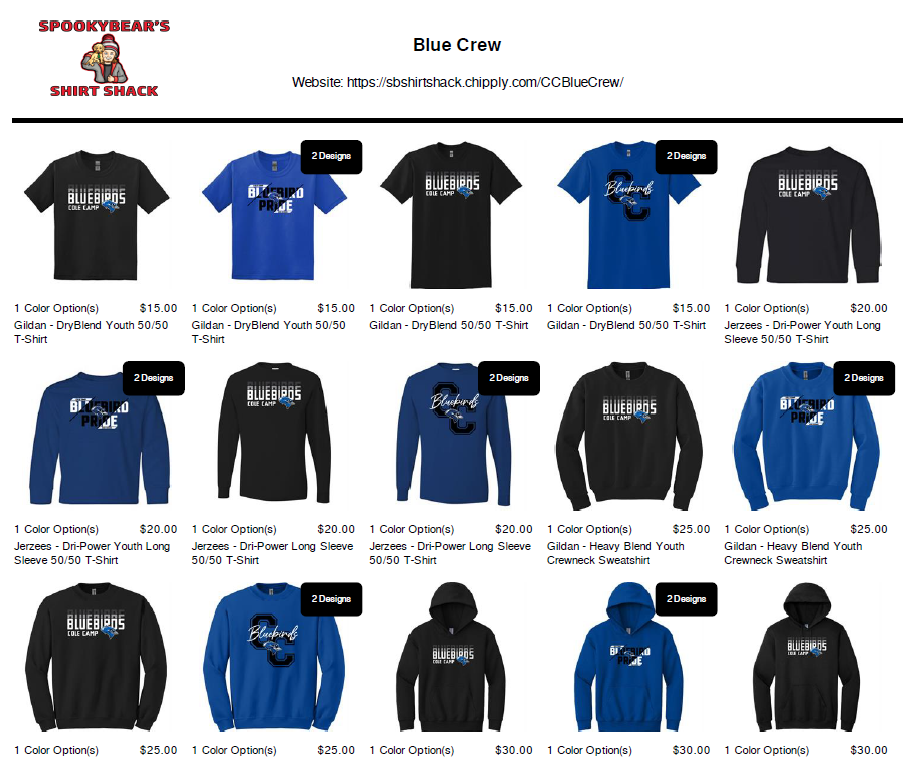 Blue Crew Store