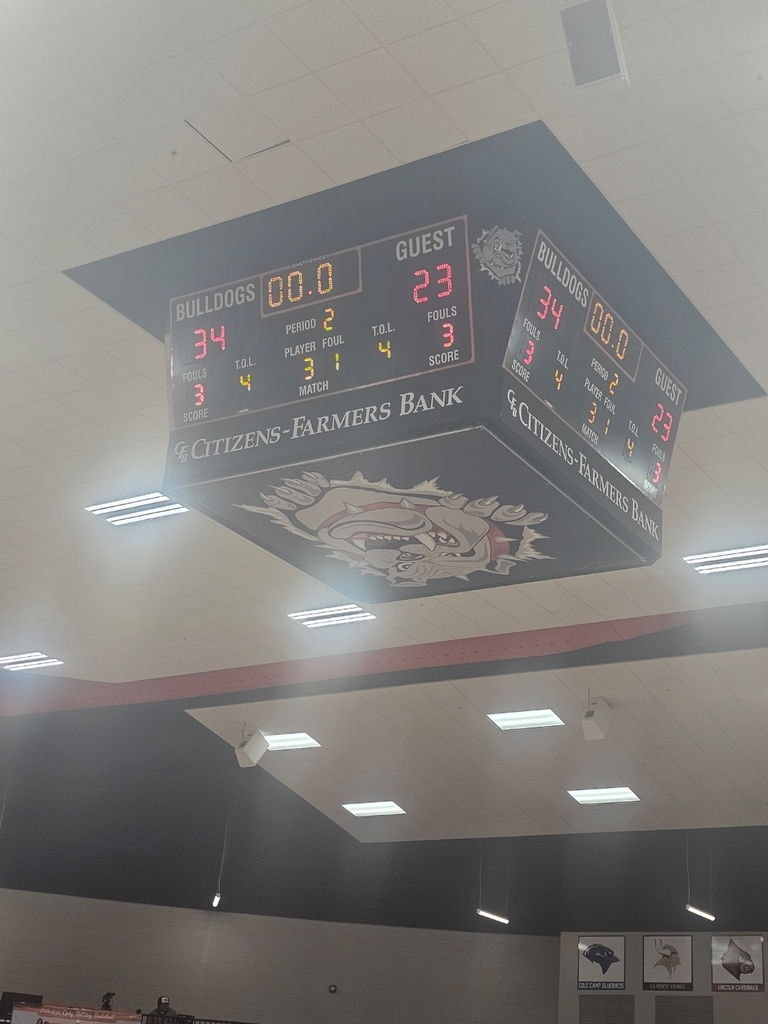 halftime score