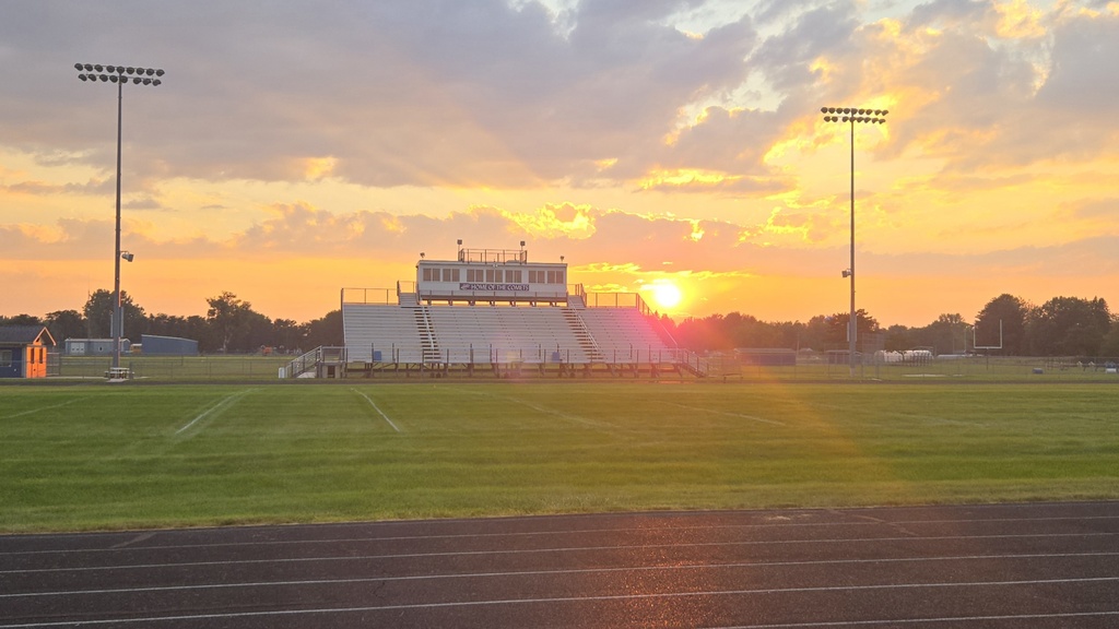 field at sunset