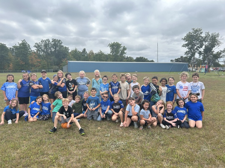 Feeling blue-tiful on spirit day
