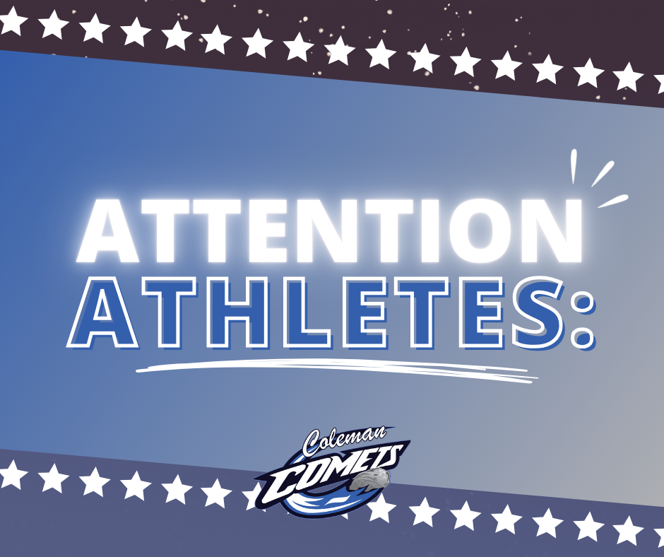 attention athletes