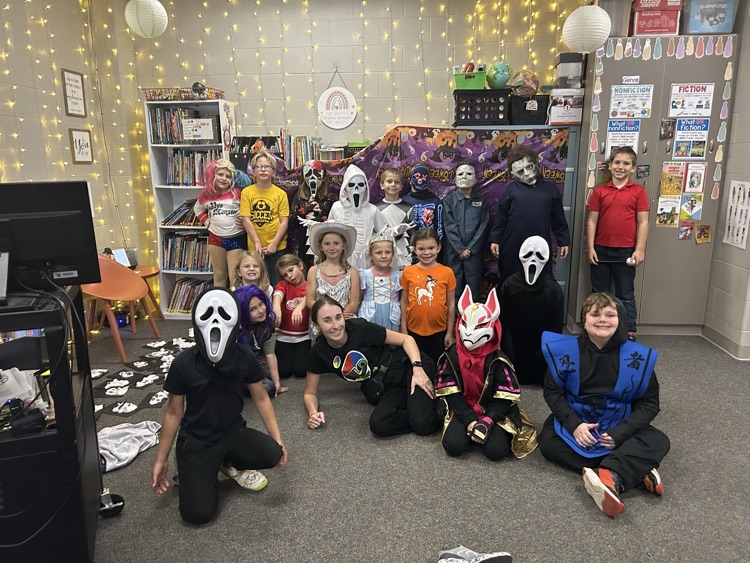 Dittenber’s 2nd grade Halloween costumes