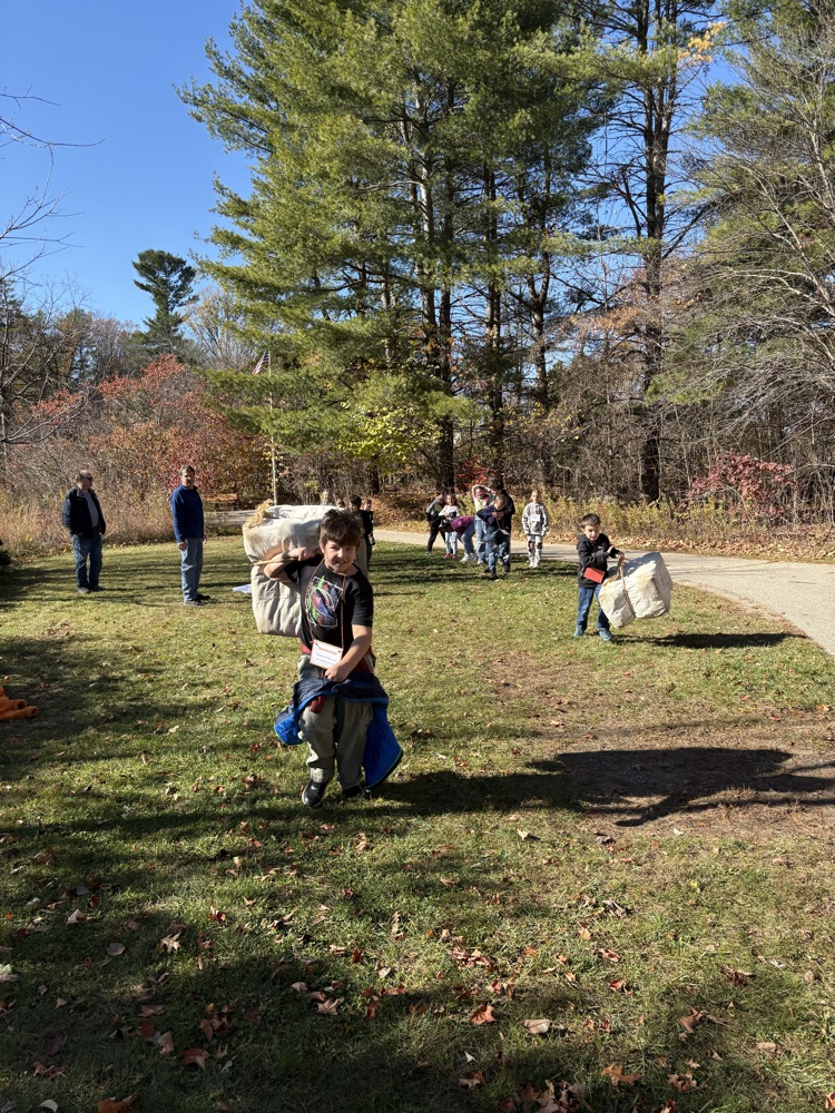 Carrying their goods across land
