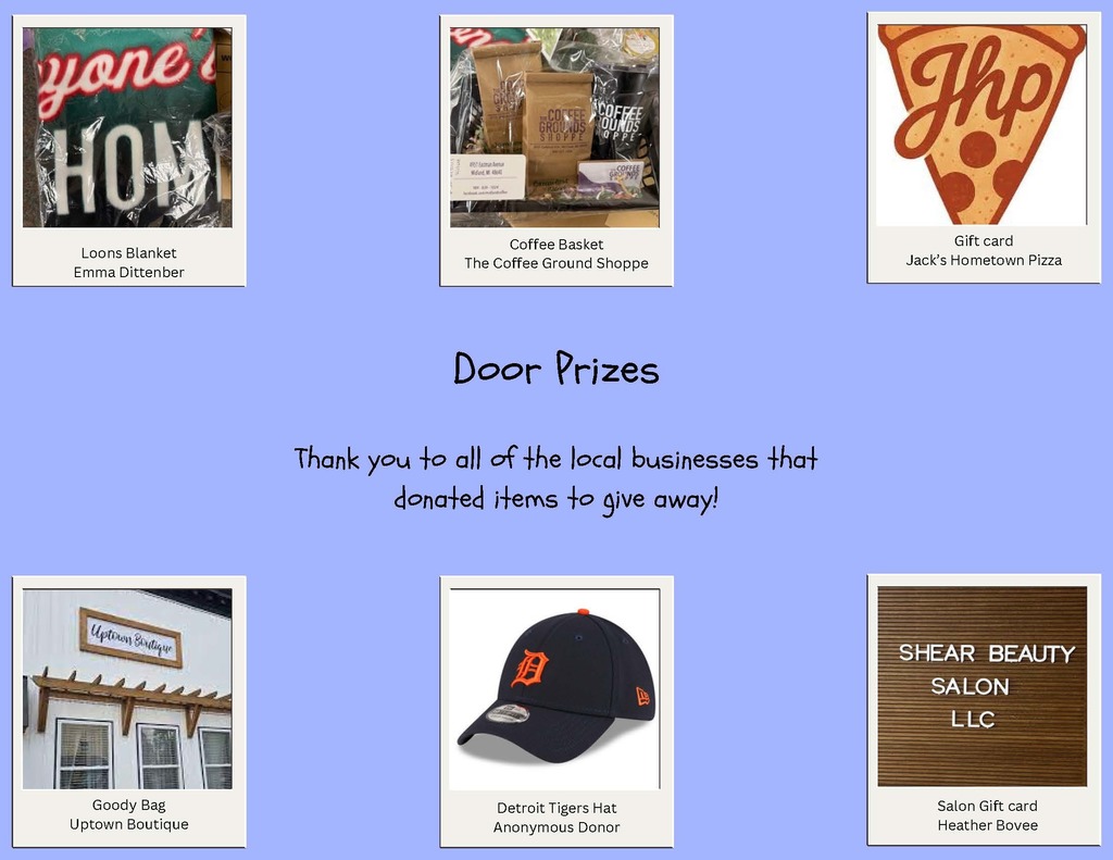 leadership night door prizes