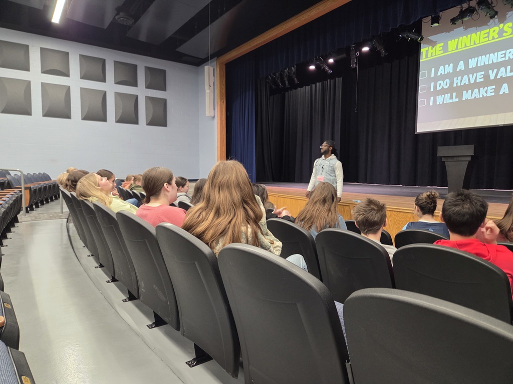 Students attending Kevin Dupree's The Winner Within