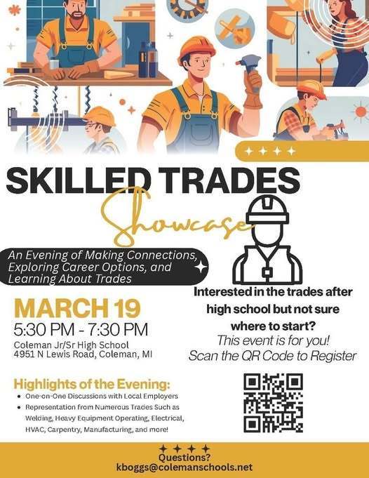 Skilled Trades Showcase Flyer