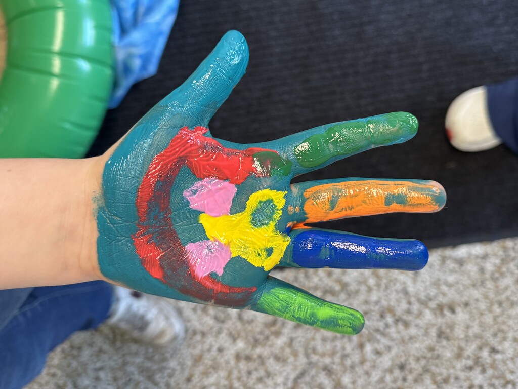 6th grade handprints