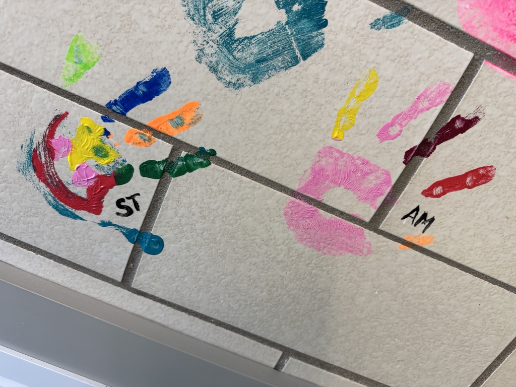 6th grade handprints