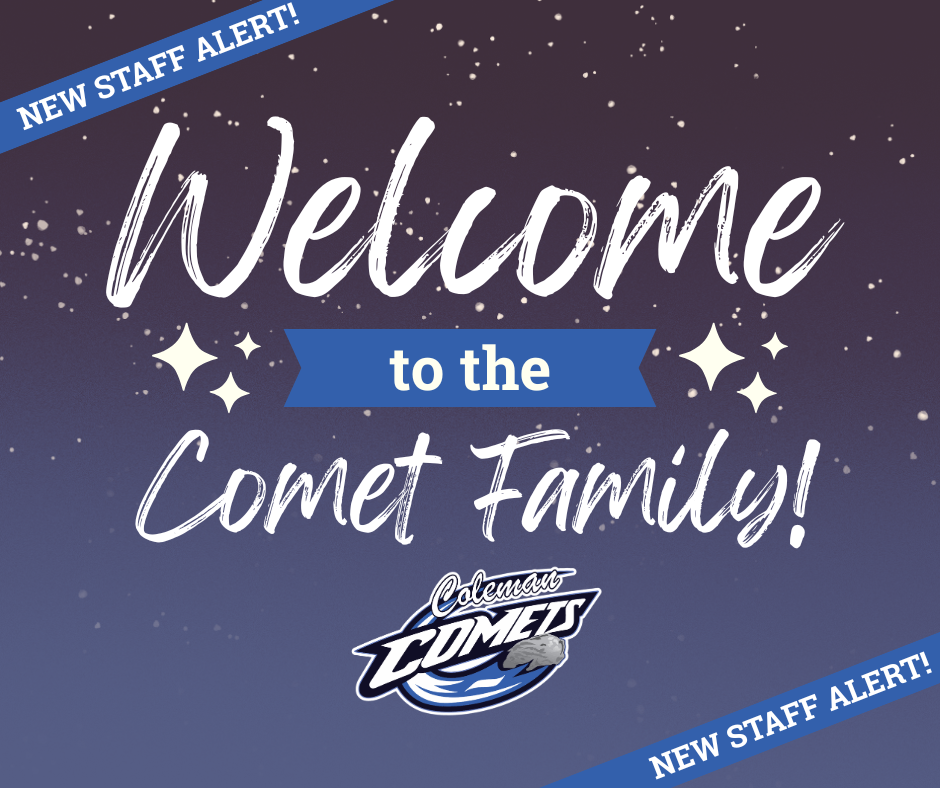 WELCOME TO THE COMET FAMILY