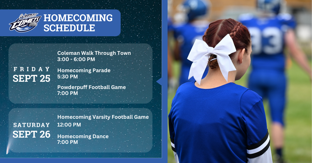 homecoming schedule