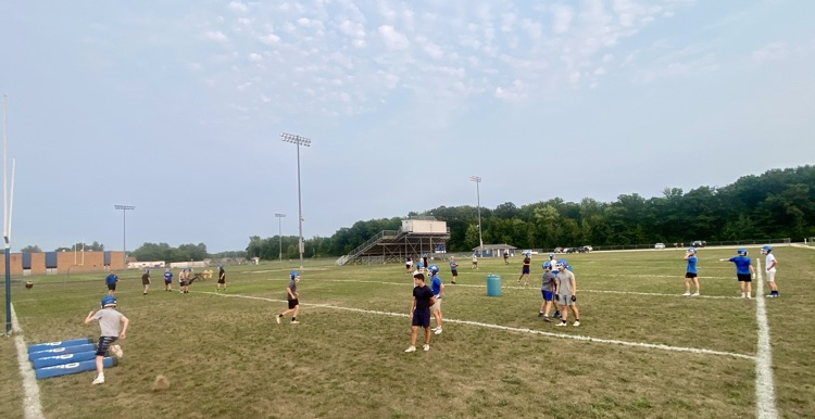 football practice