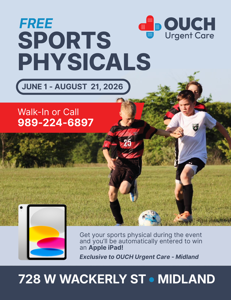 sports physicals fliers