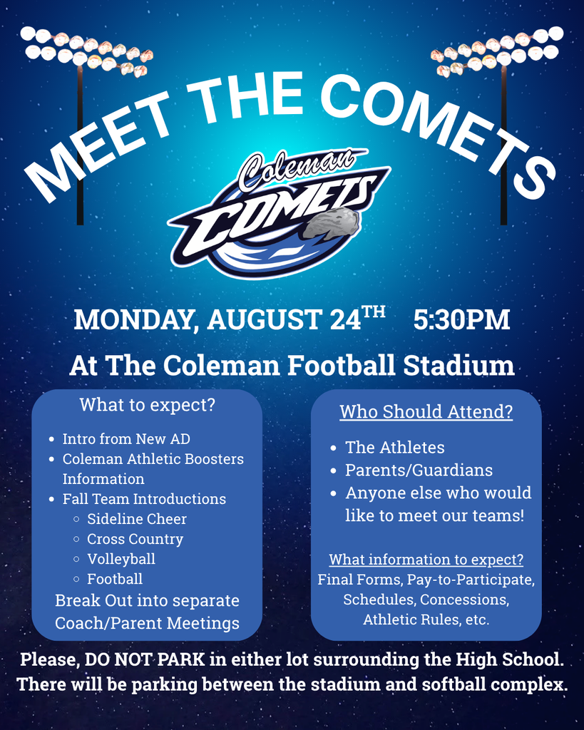 Meet the Comets graphic