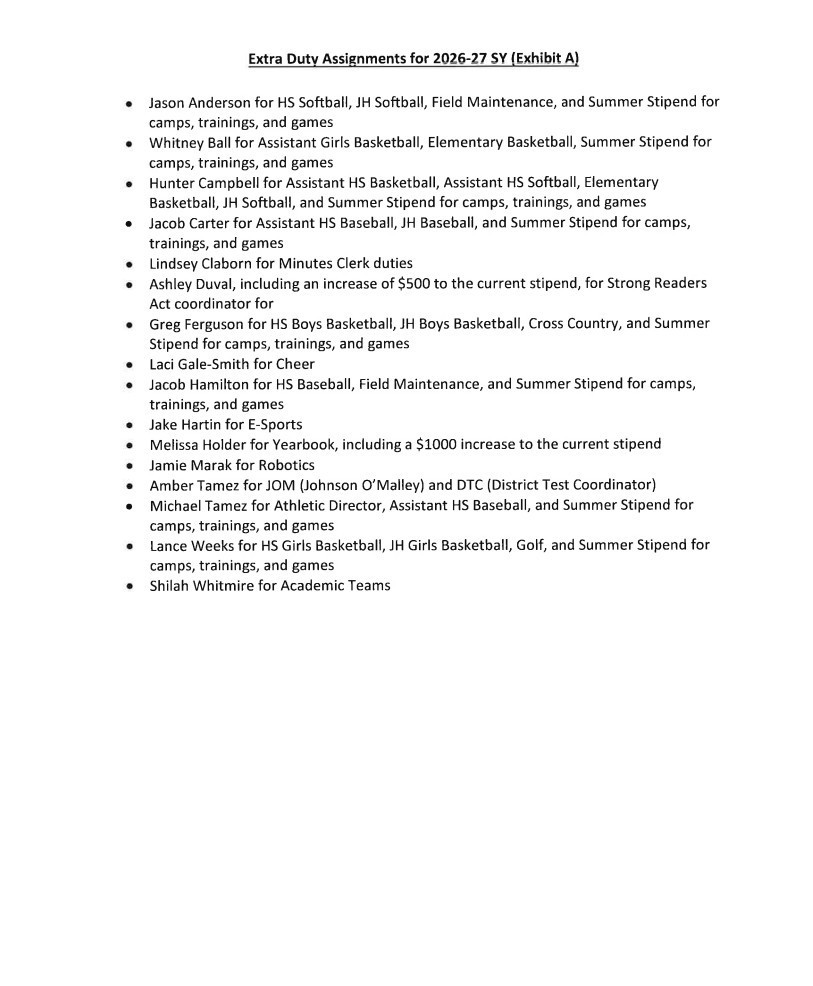 Board Agenda for March 9th, 2026 - page 3