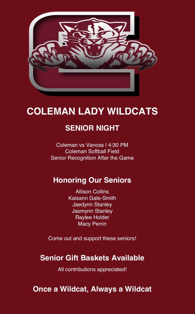 softball senior night