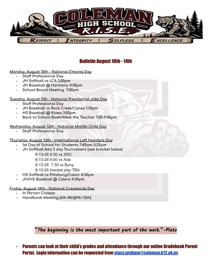 JH//HS bulletin