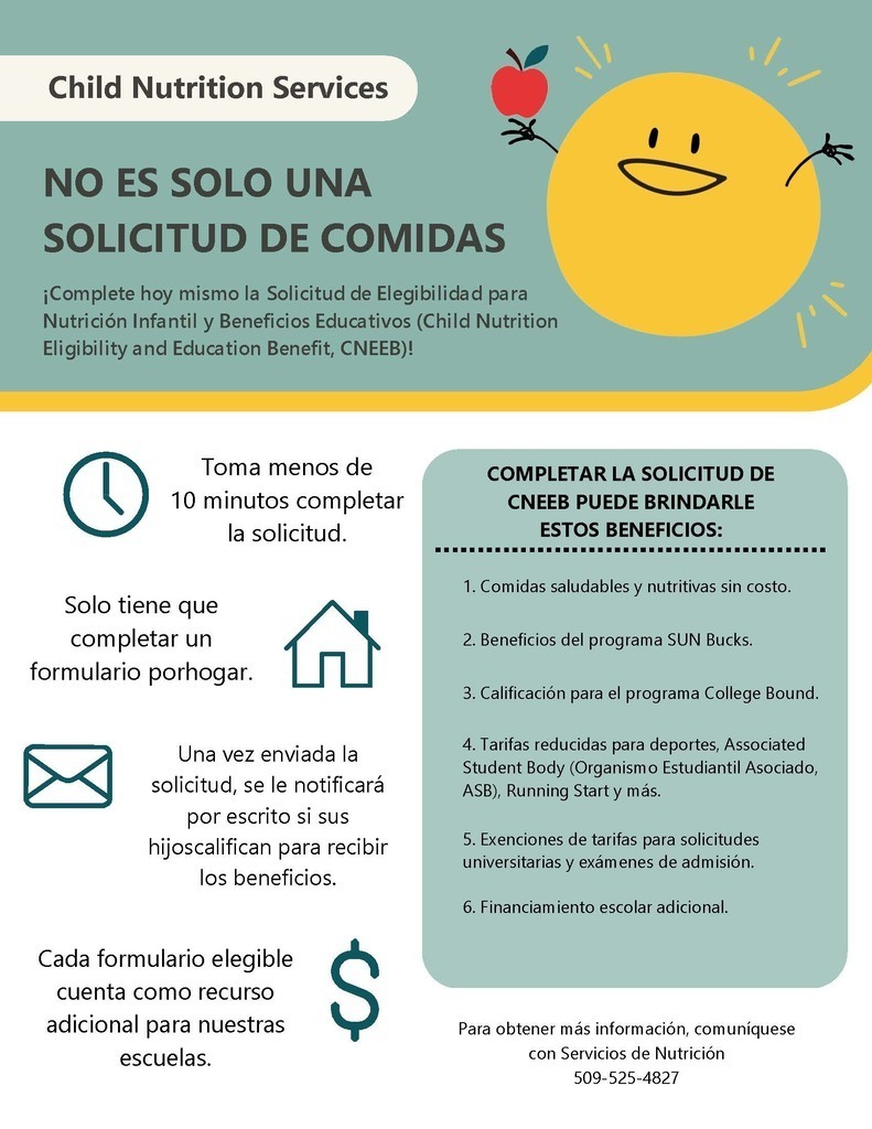 Spanish Meal flyer