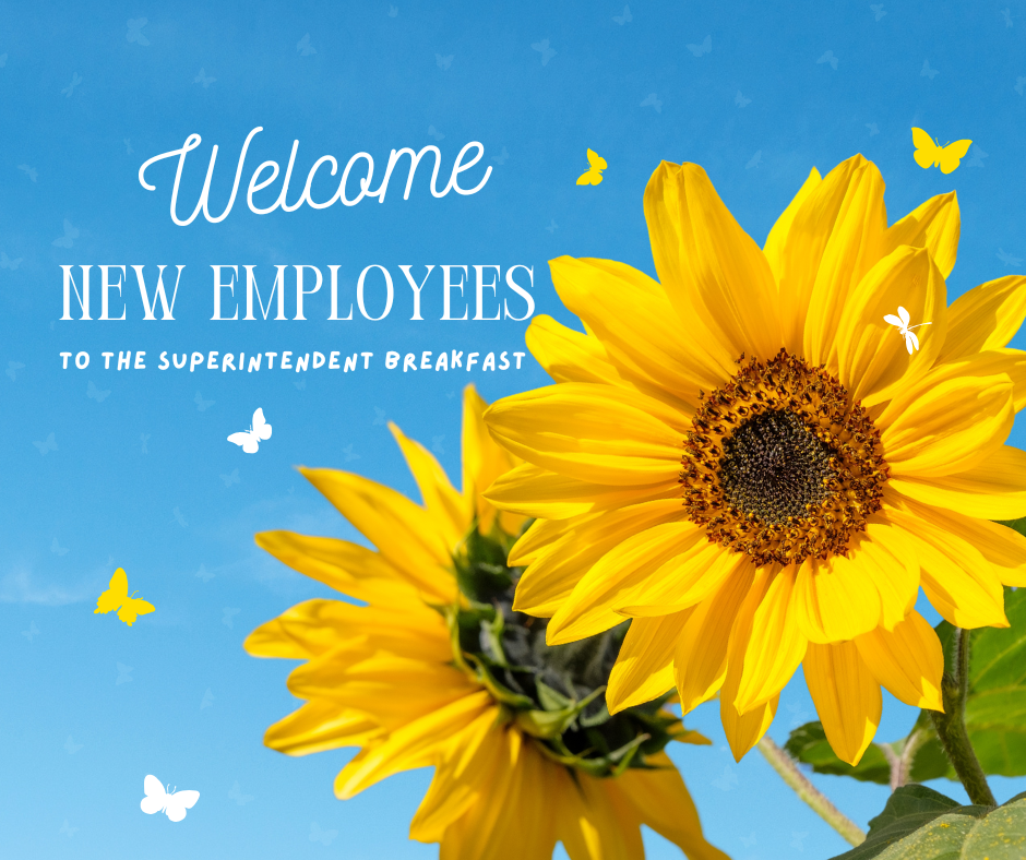 image of flower new employee welcome