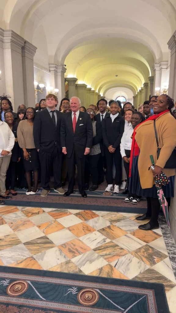 CCHS JAG students, leaders & Govenor McMaster