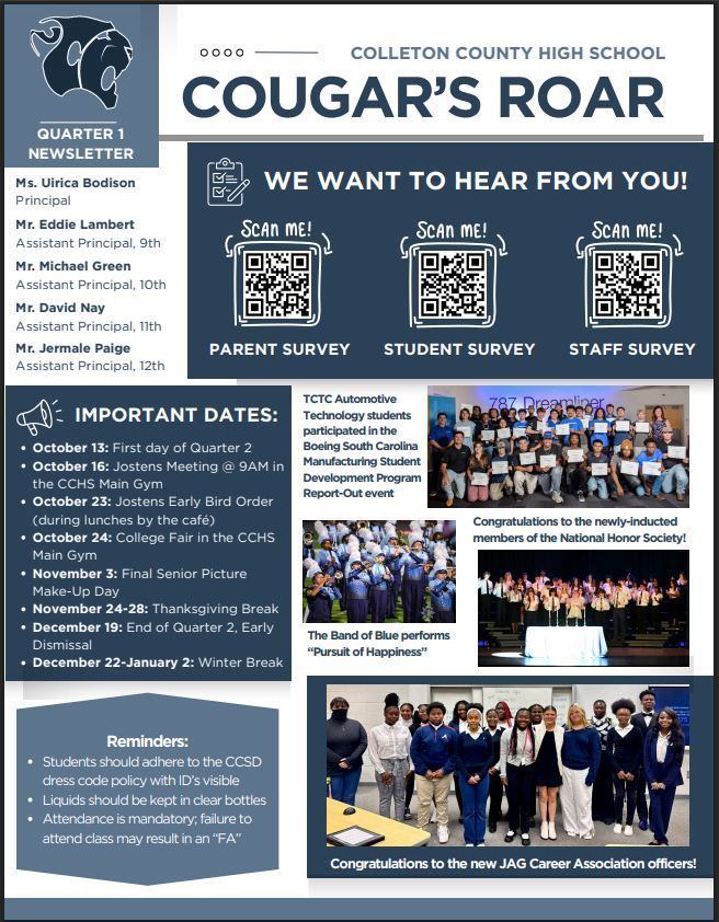 Q1 Newsletter page 1