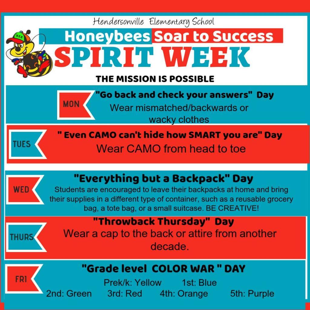 spirit week