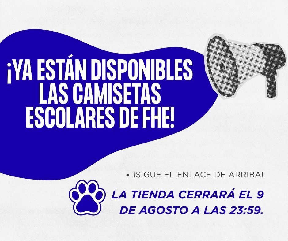 School Shirts are now available for purchase! (Spanish)