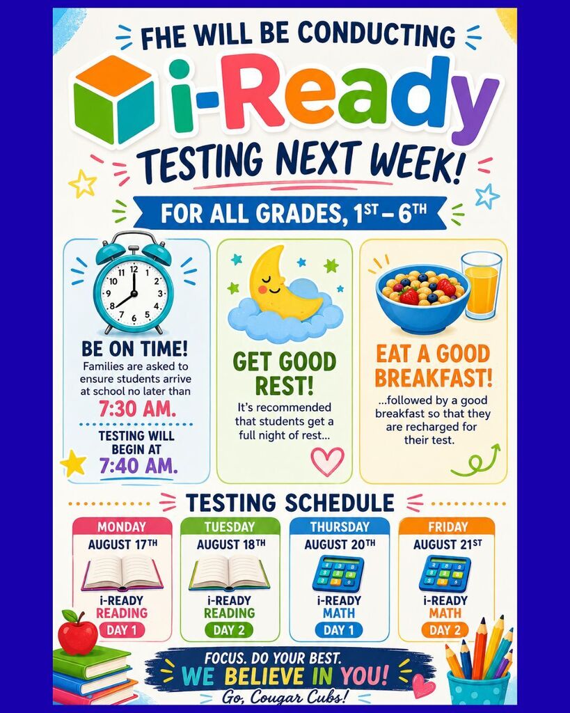 iReady testing English