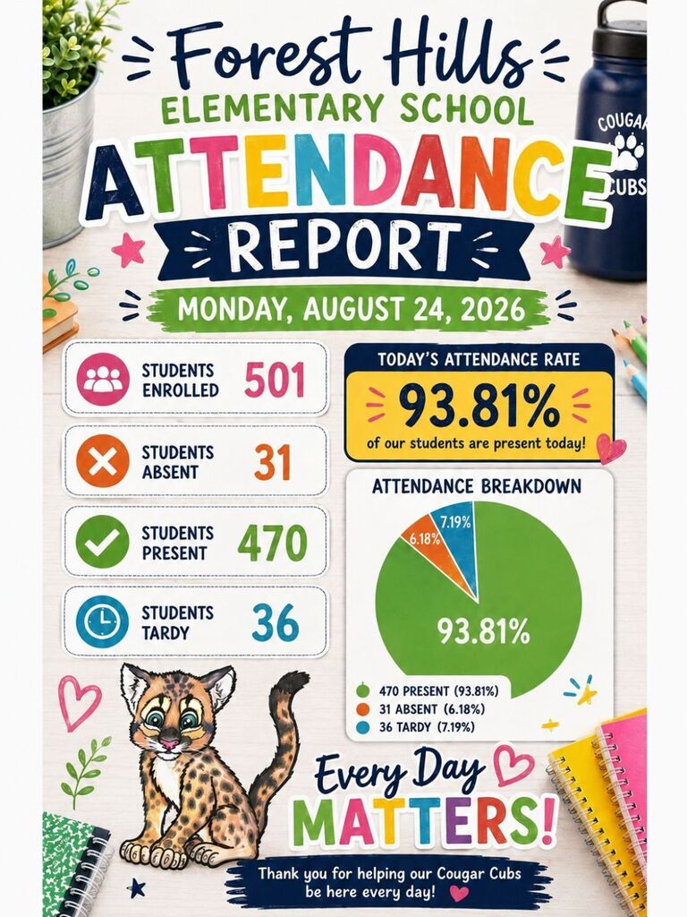 Attendance report 8.24