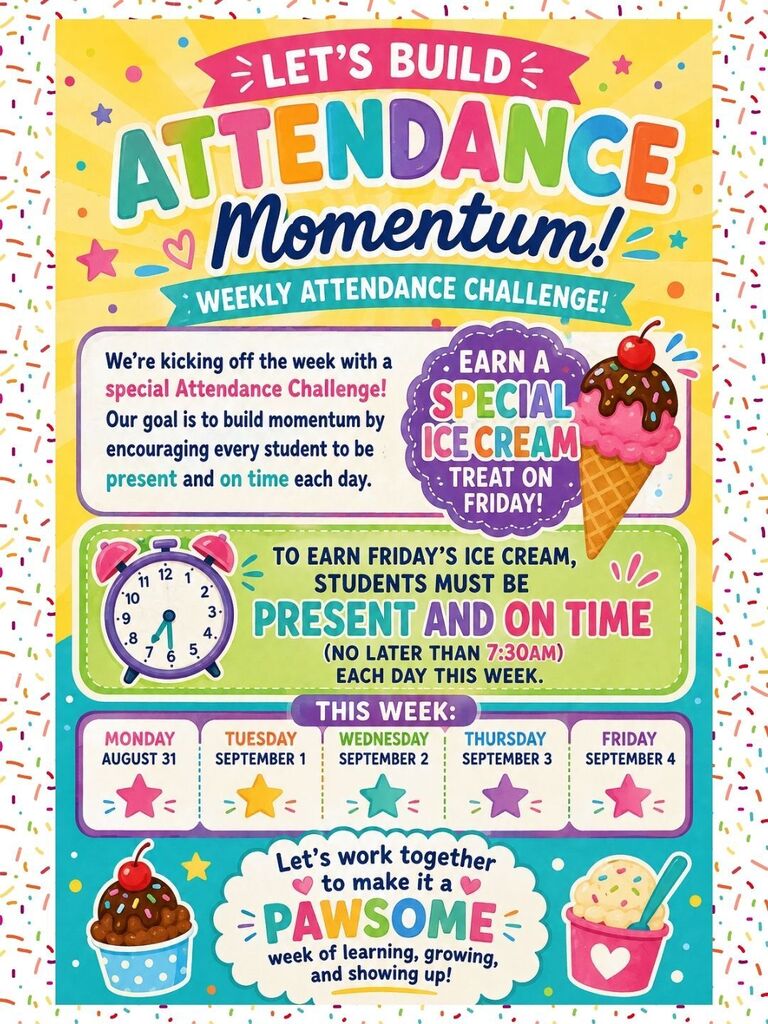 Attendance challenge English