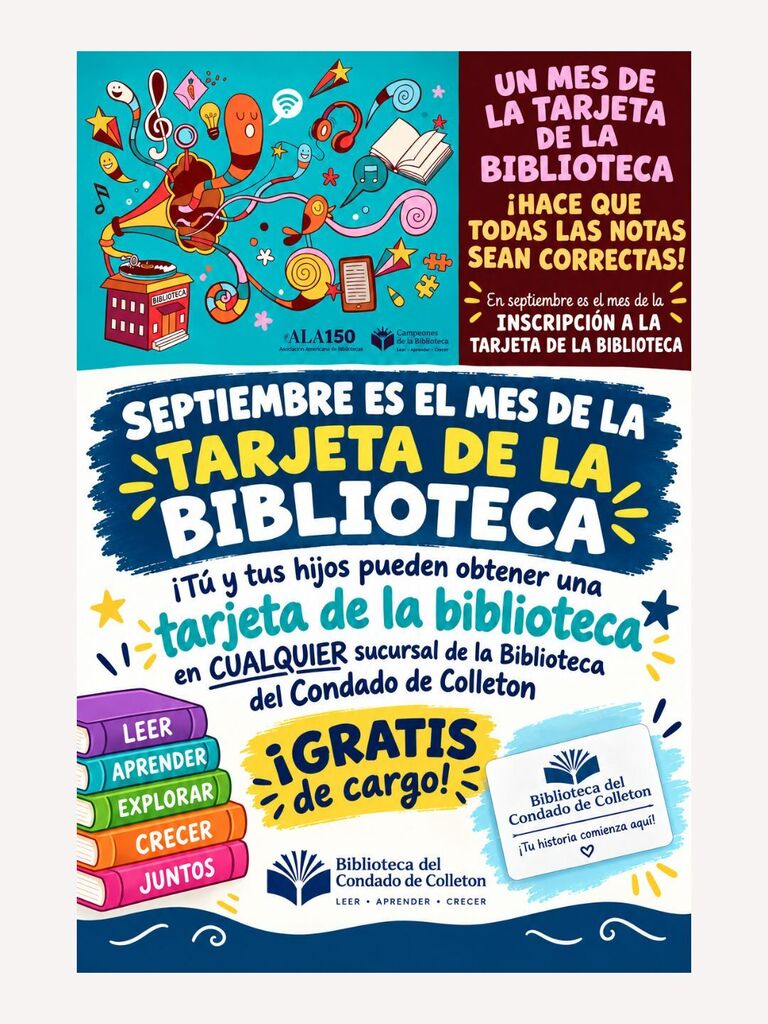 Library Month - Spanish