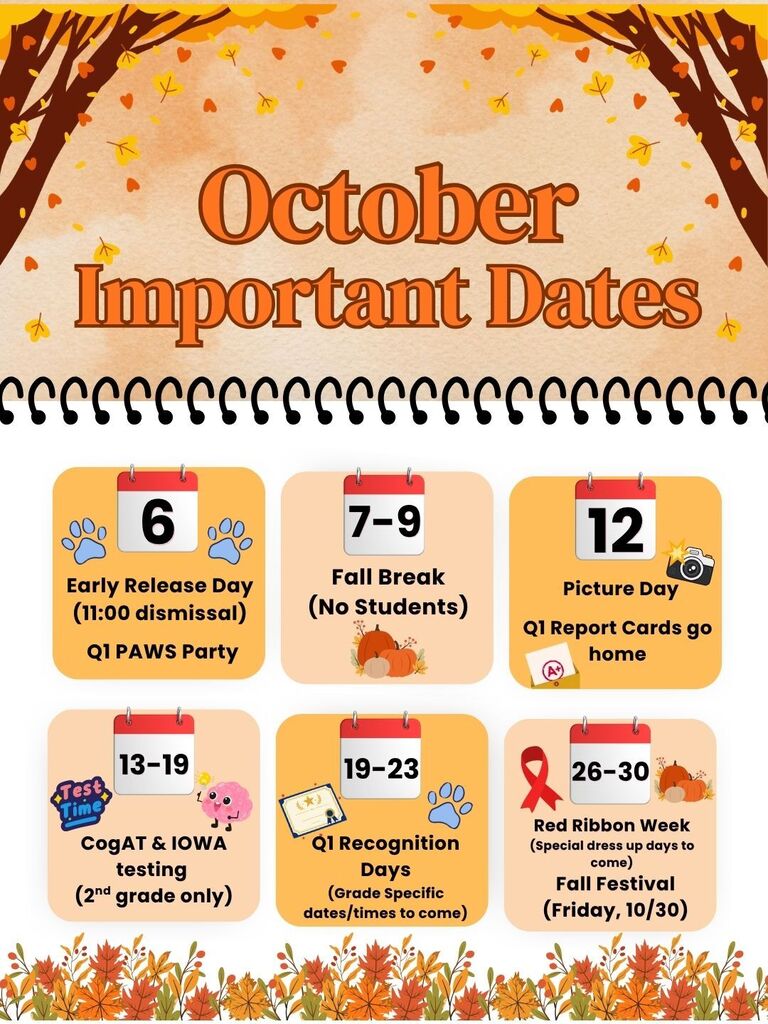 October Dates