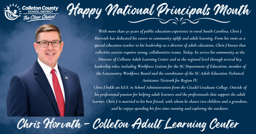 Chris Horvath - Colleton Adult Learning Center