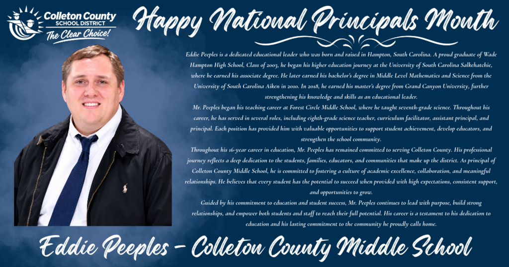 Eddie Peeples - Colleton County Middle School