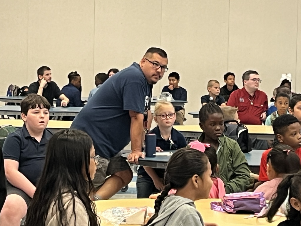 Mr. Fitch & students