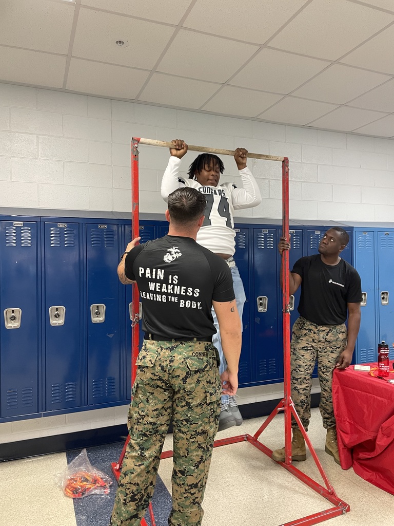 CCHS student & USMC Marines