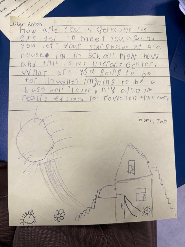 2nd grade penpals