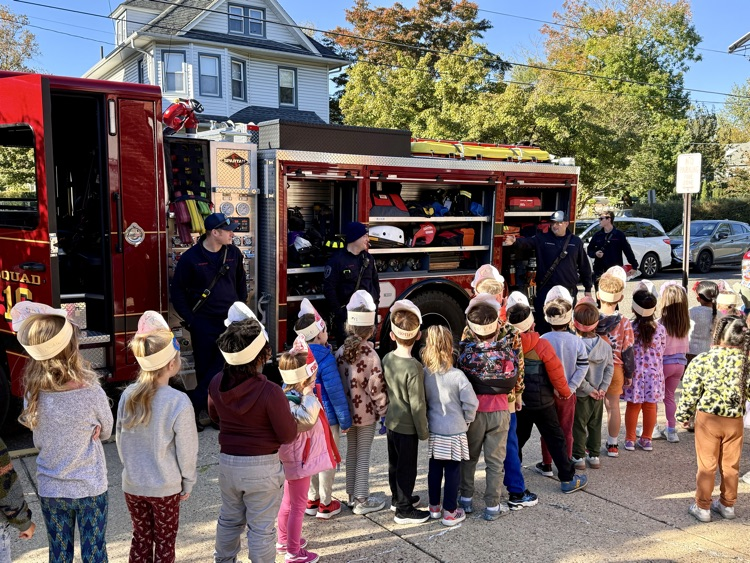 fire truck visit