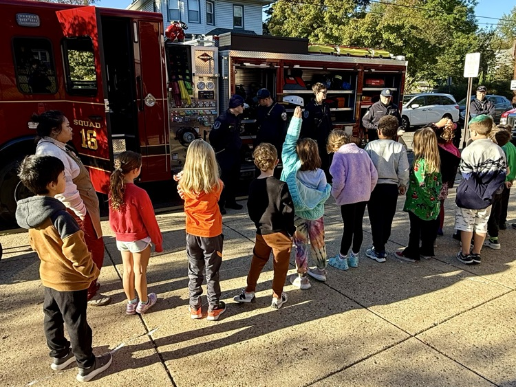 fire truck visit