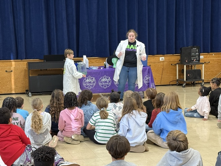 Mad Science assembly 