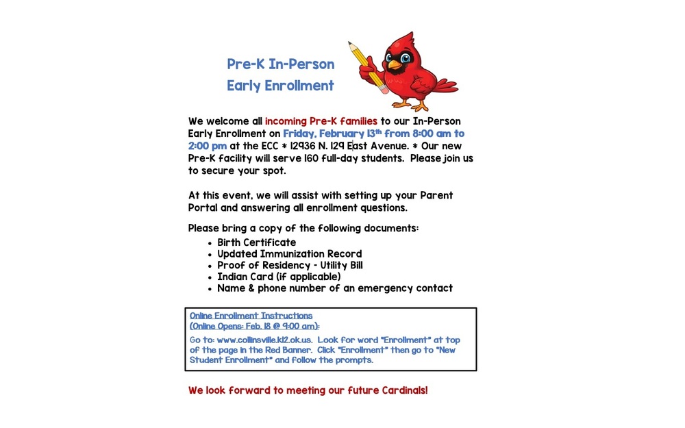 Pre-K Enrollment