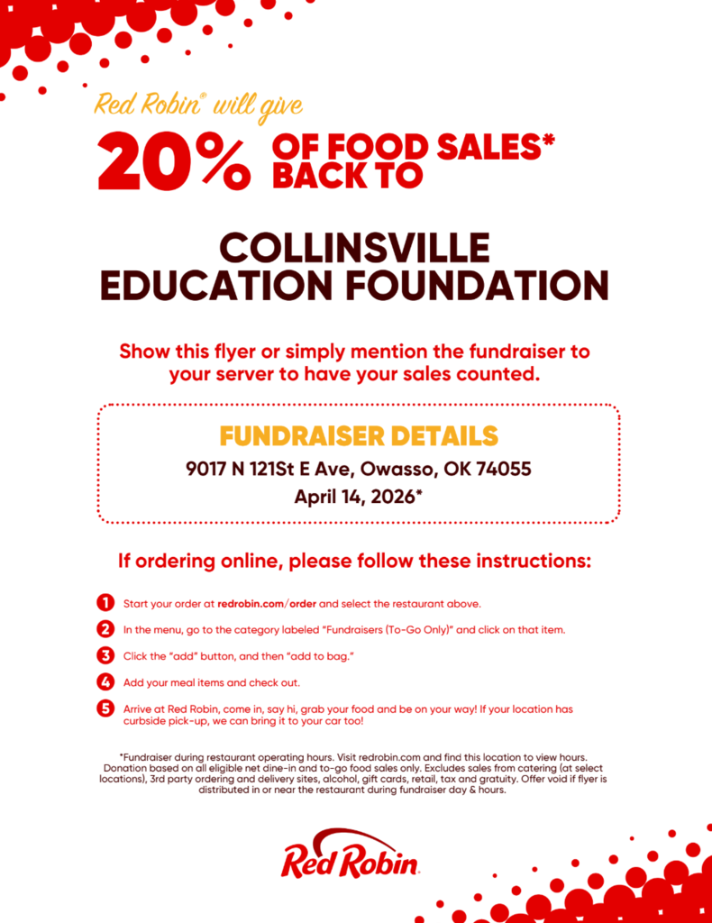 CEF - Red Robin Fundraiser