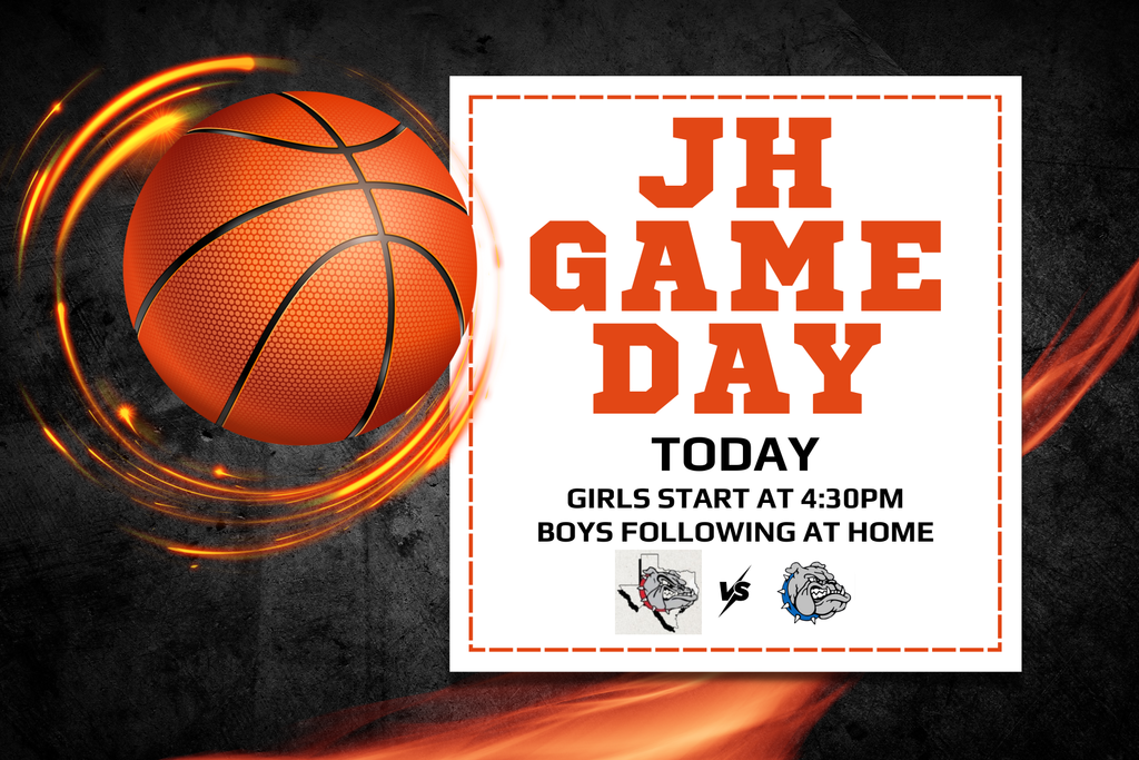 Orange and Black Dynamic Good Luck Basketball Card