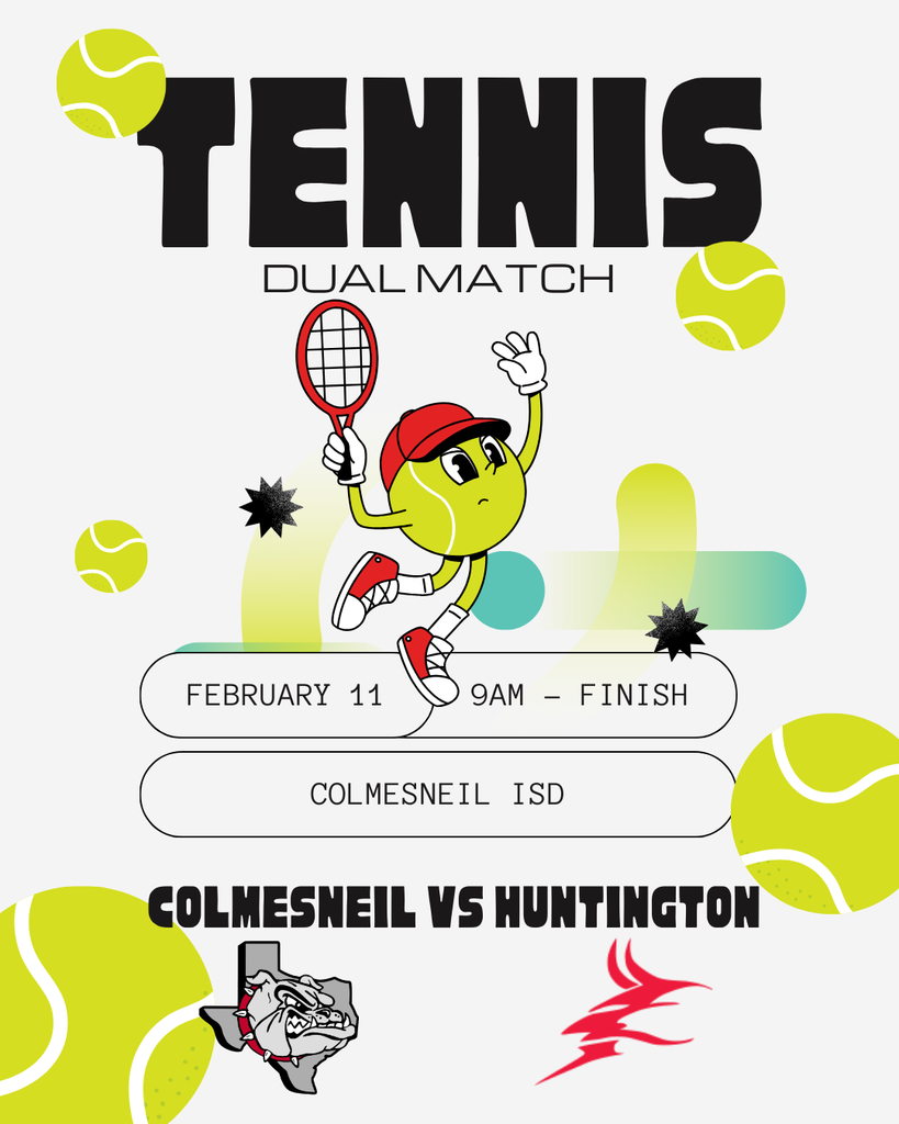 Yellow Black and White Illustrated Tennis Fun Match Instagram Post